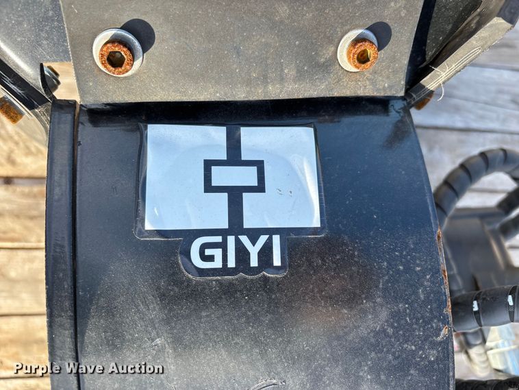 image for item EJ7741 2025 GIYI GY-SZYMJ compact utility loader stump grinder