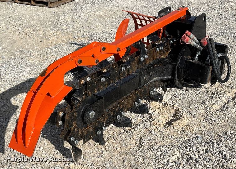 image for item EJ7791 FITI D39 skid steer trencher