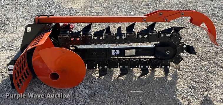 image for item EJ7791 FITI D39 skid steer trencher