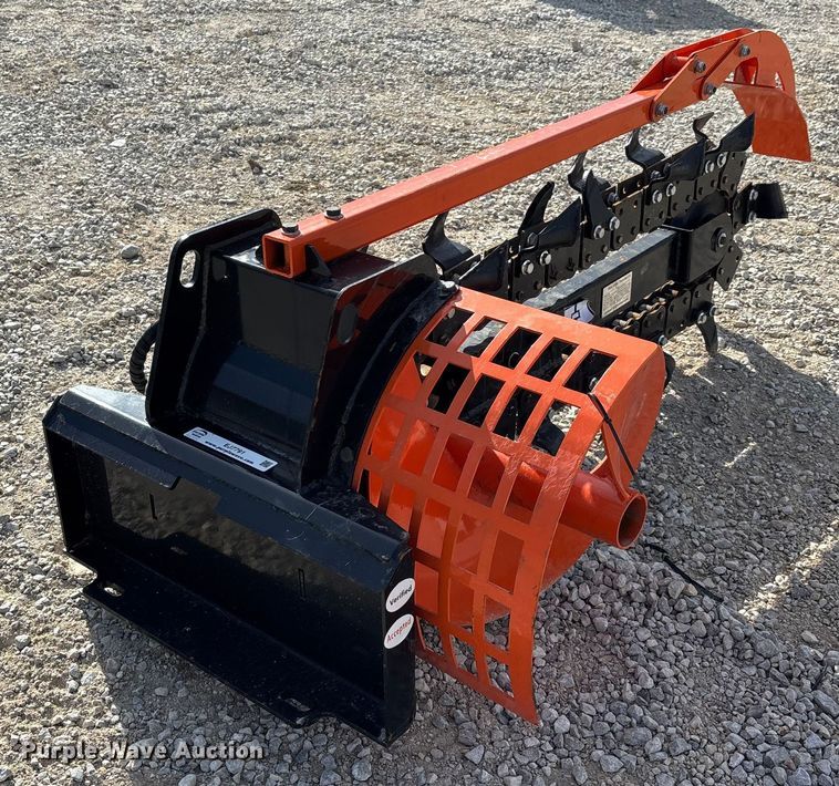 image for item EJ7791 FITI D39 skid steer trencher
