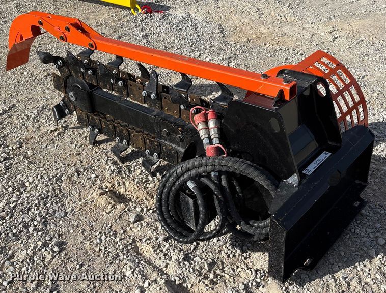 image for item EJ7791 FITI D39 skid steer trencher