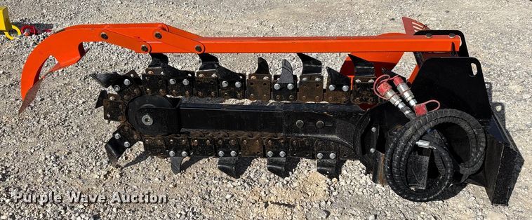 image for item EJ7791 FITI D39 skid steer trencher