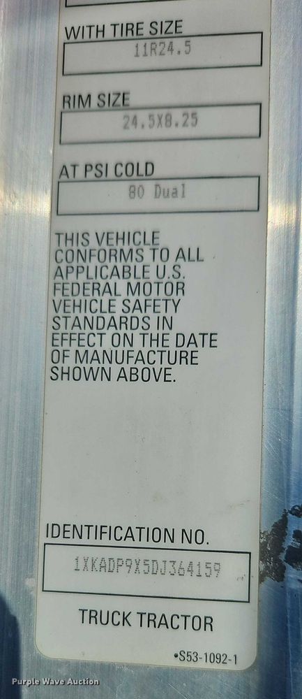 image for item EO4980 2013 Kenworth T660 semi truck