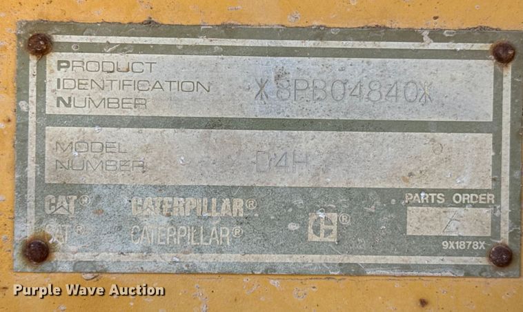 image for item EP2909 1991 Caterpillar D4H dozer