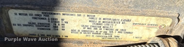 image for item EP2911 1996 Volvo reel truck