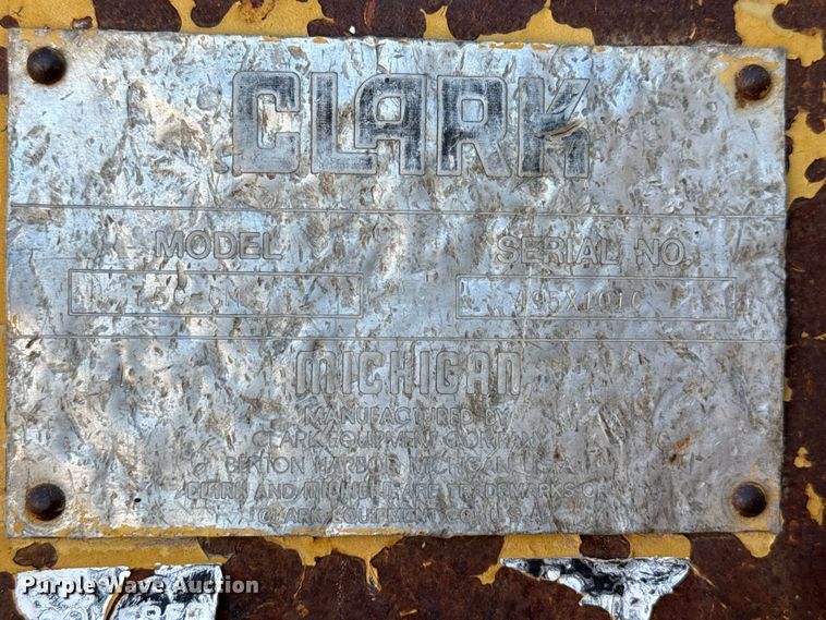 image for item EP2912 Clark 75C wheel loader