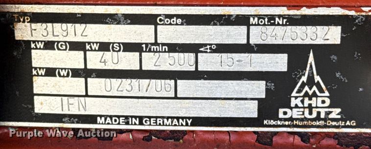 image for item EP2917 1997 Ditch Witch 5110 trencher