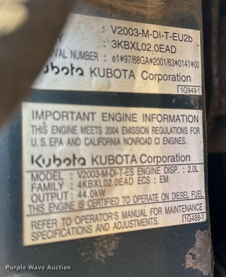 image for item ER0395 2004 Bobcat S160 skid steer loader