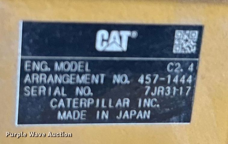 image for item ER0427 2018 Caterpillar 305.5E2 mini excavator