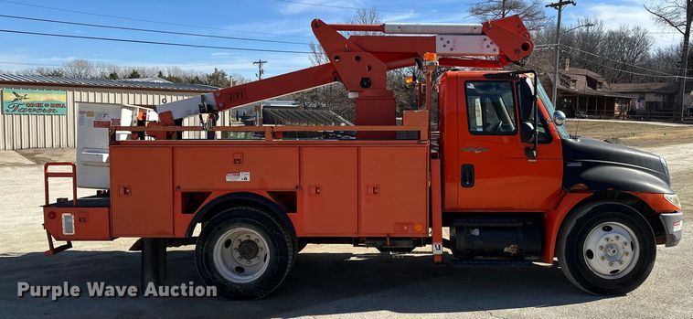 image for item ES1021 2008 International 4100 SBA bucket truck