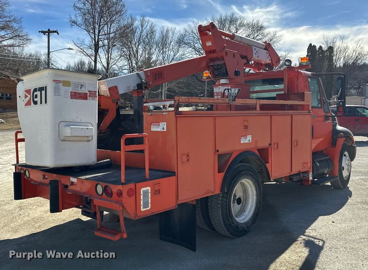 image for item ES1021 2008 International 4100 SBA bucket truck