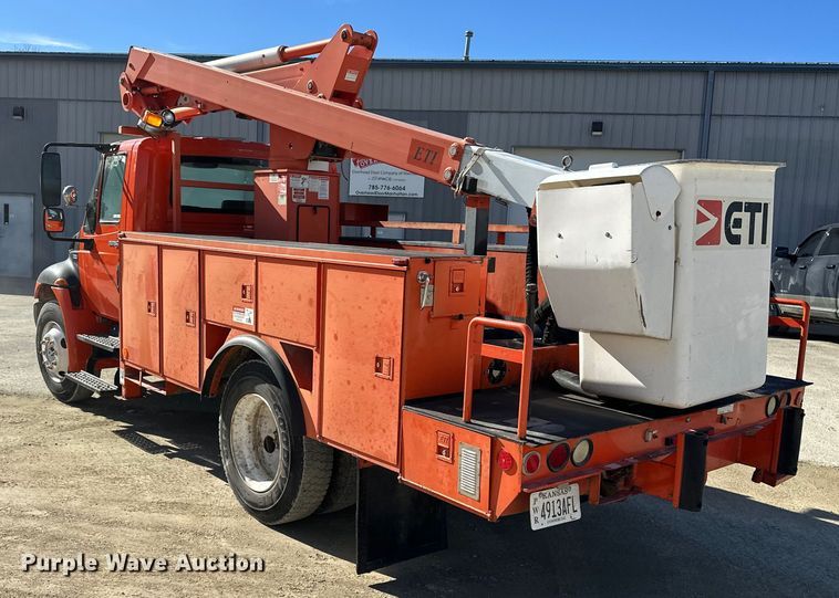 image for item ES1021 2008 International 4100 SBA bucket truck