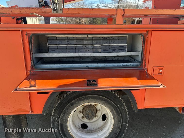 image for item ES1021 2008 International 4100 SBA bucket truck