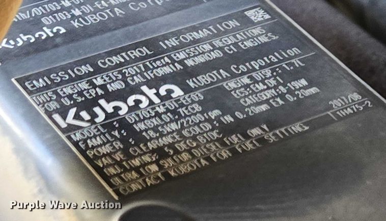 image for item ES2901 2017 Bobcat E35 mini excavator