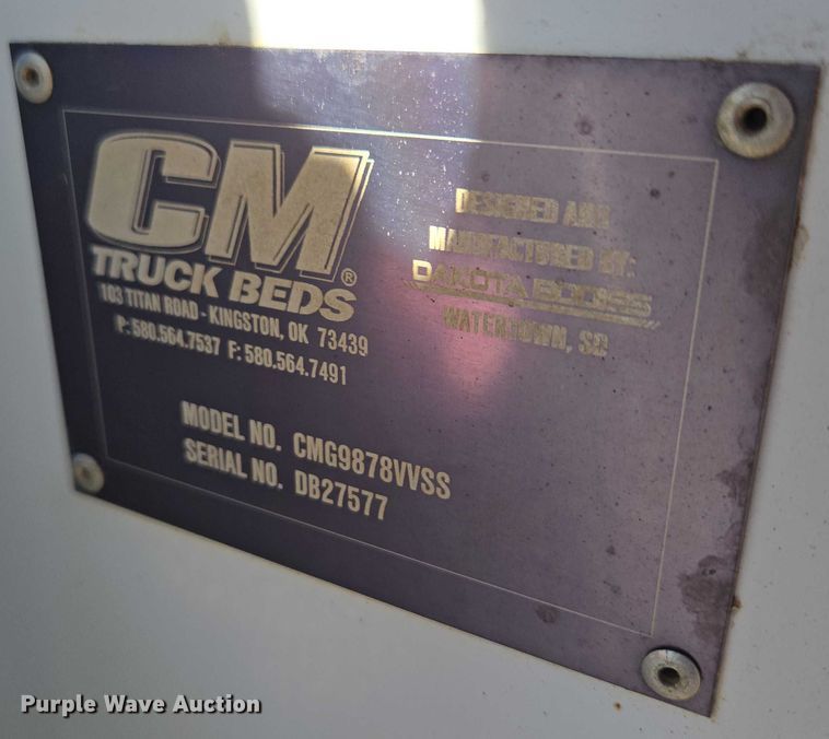 image for item ES2904 2015 Ford F350 Super Duty XL Crew Cab utility bed pickup truck