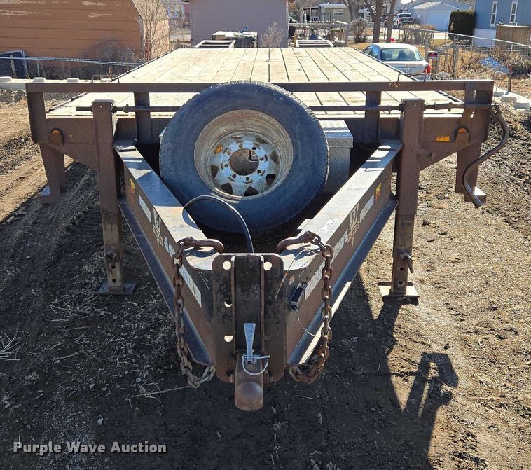 image for item ES2907 2004 PJ Trailers GN253 equipment trailer