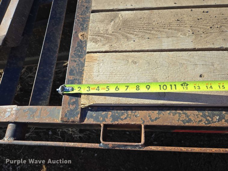 image for item ES2907 2004 PJ Trailers GN253 equipment trailer