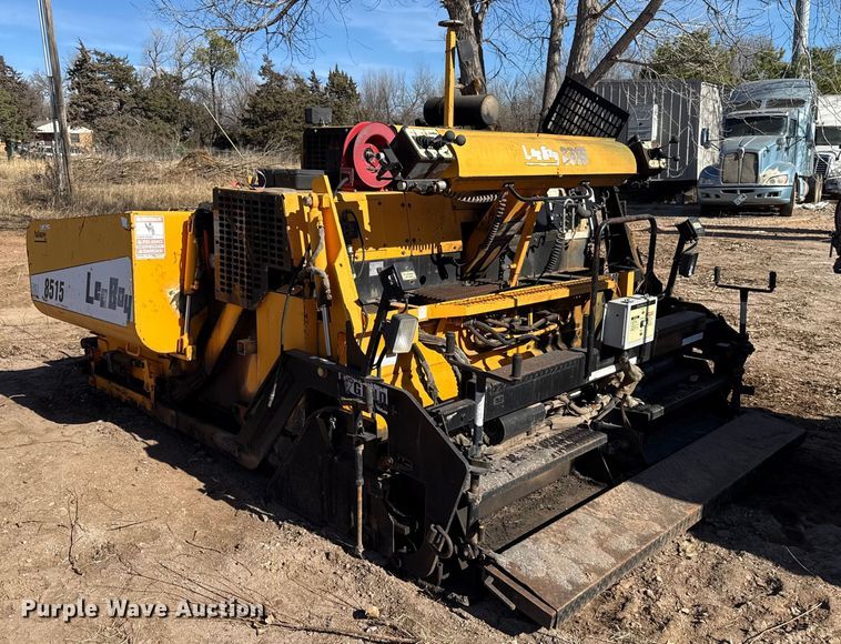 image for item ES5615 2007 Lee-Boy 8515 paver