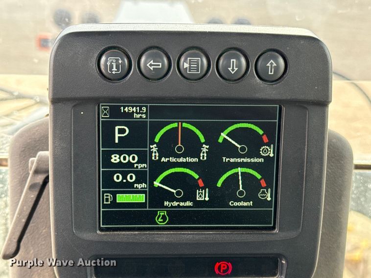 image for item ES5797 2012 John Deere 672G motor grader