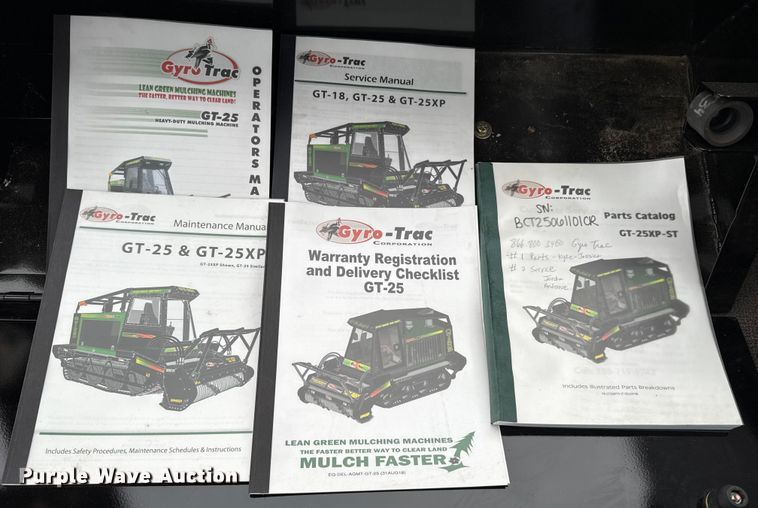 image for item ES5800 2005 Gyro-Trac GT-25 forestry mulcher