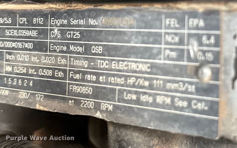 image for item ES5800 2005 Gyro-Trac GT-25 forestry mulcher