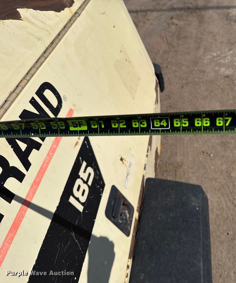 image for item ES5810 2000 Ingersoll Rand P185WJD air compressor