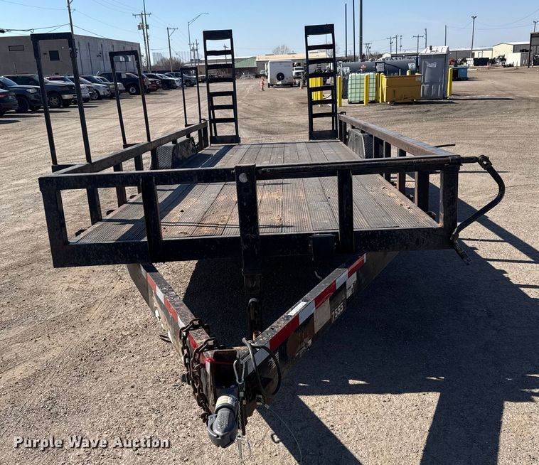 image for item ES5811 2017 Texas Pride EQ72014KBP equipment trailer