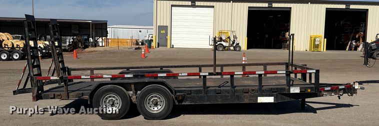 image for item ES5811 2017 Texas Pride EQ72014KBP equipment trailer