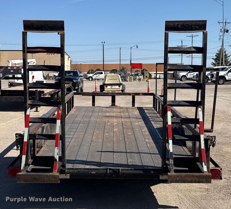 image for item ES5811 2017 Texas Pride EQ72014KBP equipment trailer