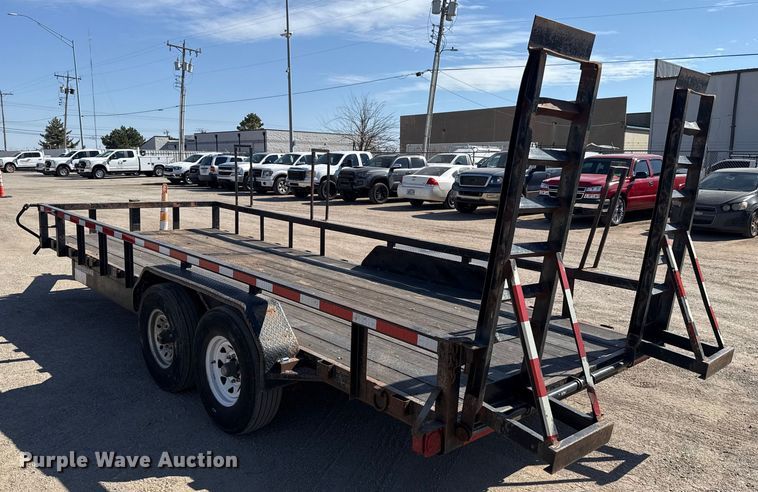 image for item ES5811 2017 Texas Pride EQ72014KBP equipment trailer