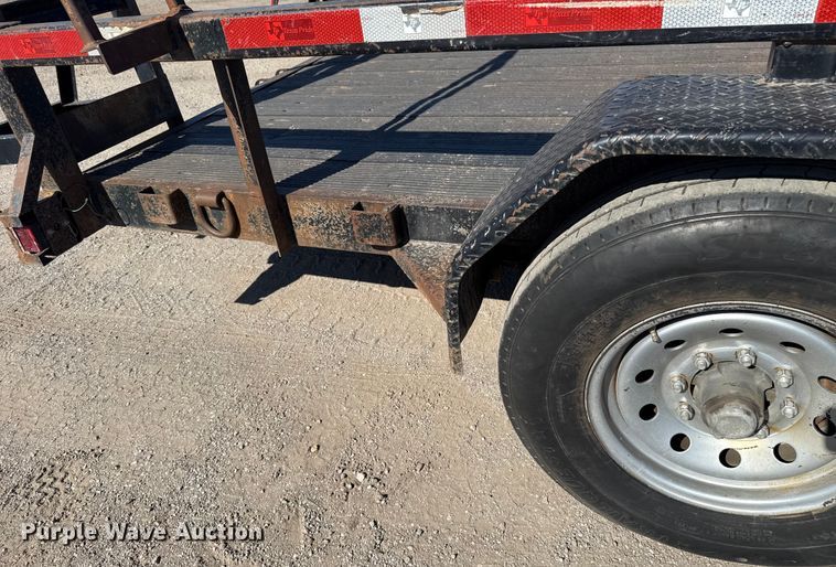 image for item ES5811 2017 Texas Pride EQ72014KBP equipment trailer