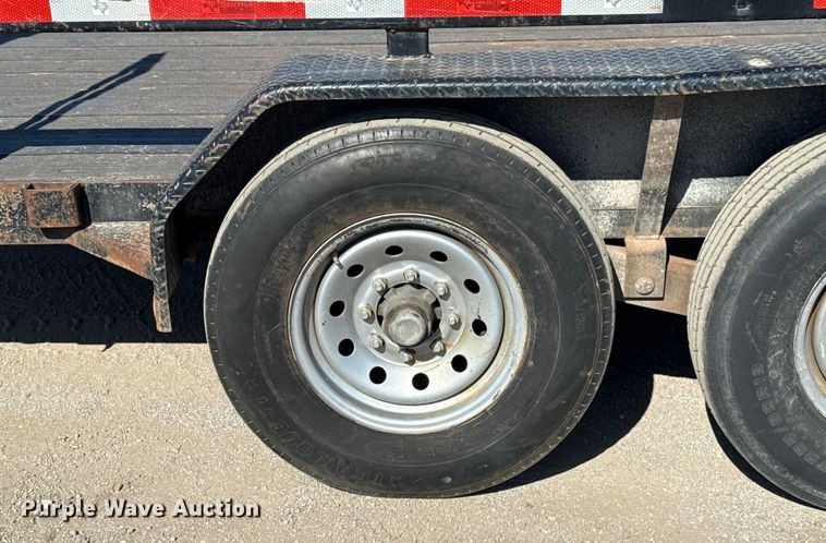 image for item ES5811 2017 Texas Pride EQ72014KBP equipment trailer