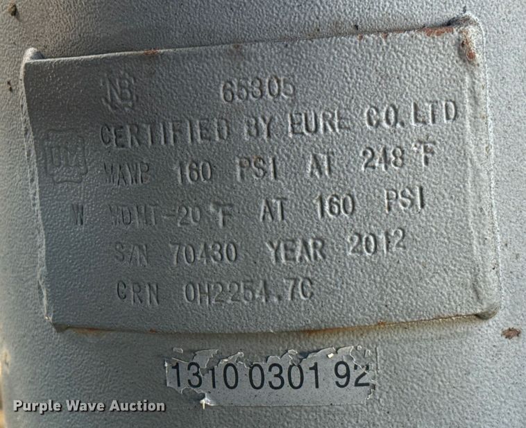 image for item ES5840 2012 Atlas Copco XAS 185 CD7 TBV air compressor