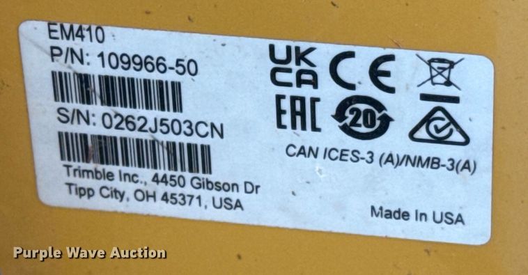 image for item ES5849 Trimble GPS equipment