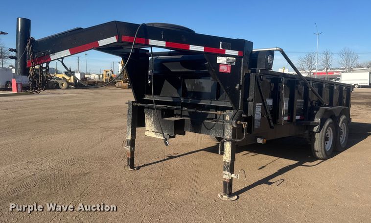 image for item ET1511 2007 Big Tex 14GX-14 dump trailer