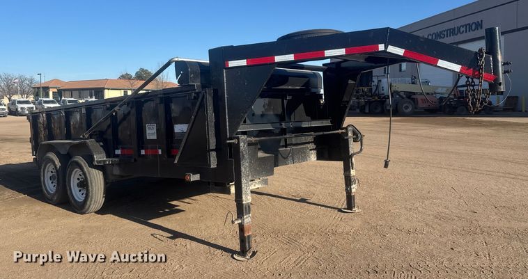 image for item ET1511 2007 Big Tex 14GX-14 dump trailer