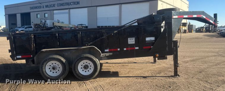 image for item ET1511 2007 Big Tex 14GX-14 dump trailer