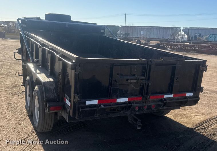 image for item ET1511 2007 Big Tex 14GX-14 dump trailer