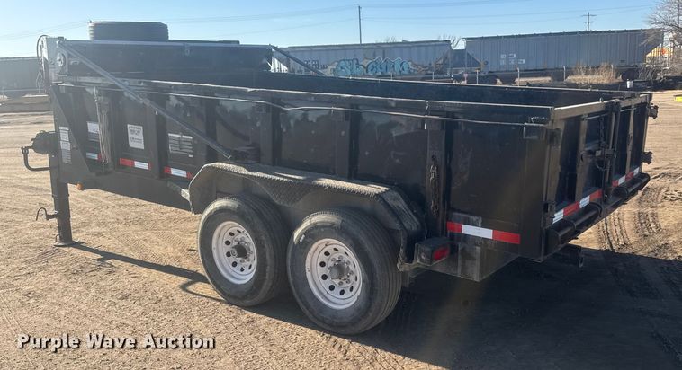 image for item ET1511 2007 Big Tex 14GX-14 dump trailer