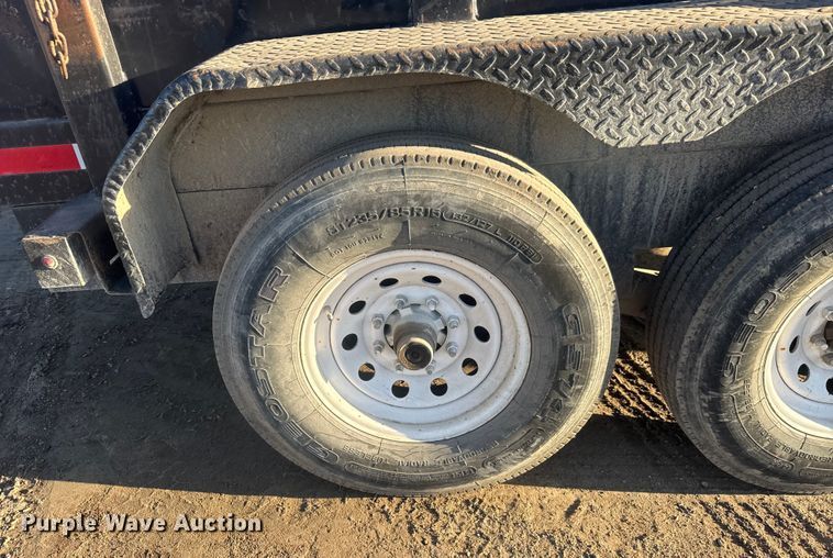 image for item ET1511 2007 Big Tex 14GX-14 dump trailer