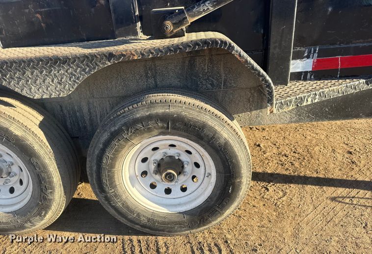 image for item ET1511 2007 Big Tex 14GX-14 dump trailer