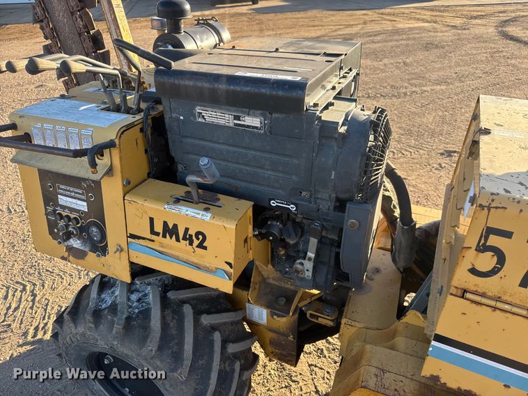 image for item ET1514 2000 Vermeer LM42 trencher