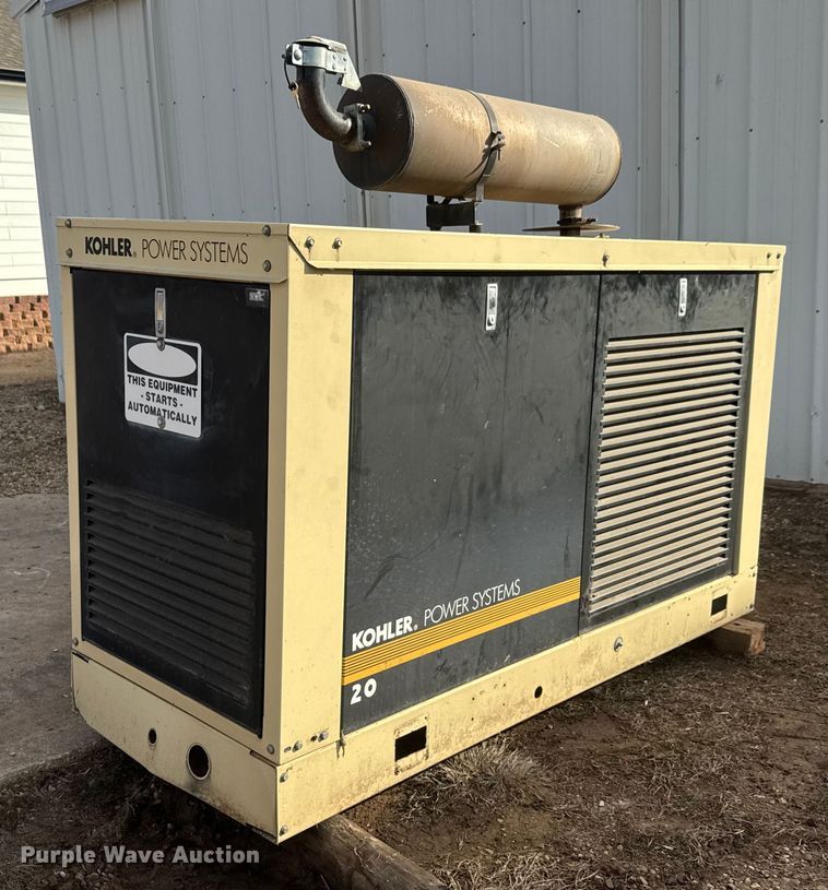 image for item ET1535 2004 Kohler 20RZ generator