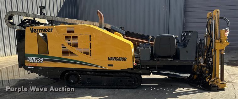 image for item ET1548 2014 Vermeer D20x22 Series II Navigator directional boring unit