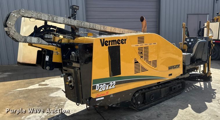 image for item ET1548 2014 Vermeer D20x22 Series II Navigator directional boring unit