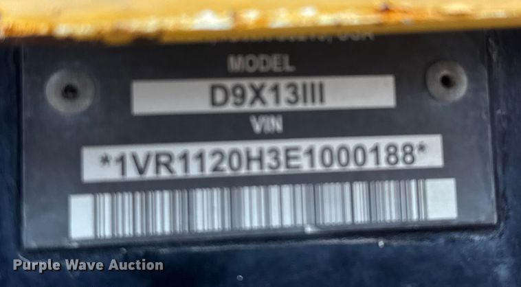 image for item ET4441 2014 Vermeer D9X13III directional boring unit