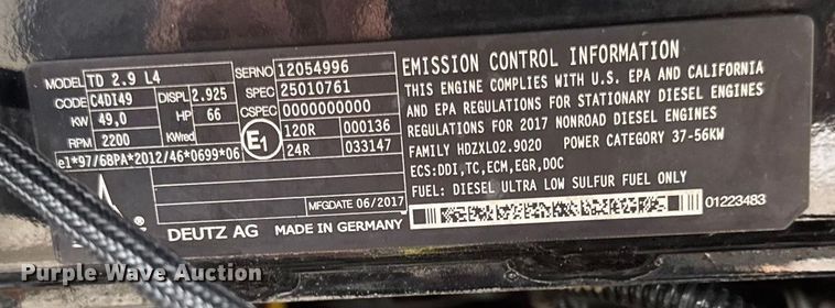 image for item ET4442 2018 Ditch Witch JT10 directional boring unit