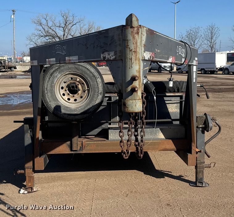 image for item ET4455 2007 Titan DB4889 dump trailer