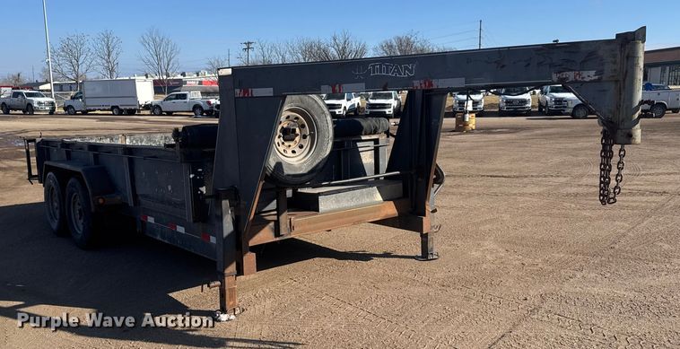 image for item ET4455 2007 Titan DB4889 dump trailer