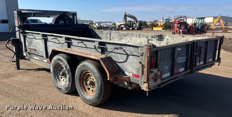 image for item ET4455 2007 Titan DB4889 dump trailer